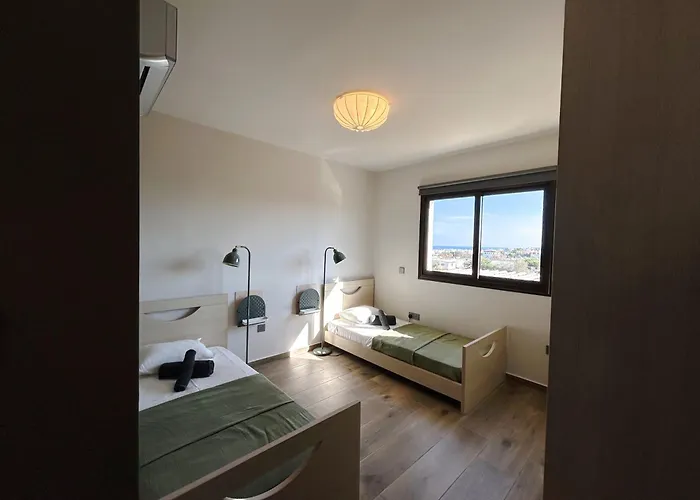 Daire The A-line Seaview Malama With Pool, Tennis Court & Gym Paralimni